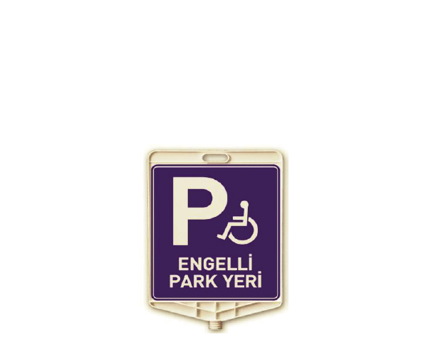 UT 4051 Engelli Park Alanı Levhası